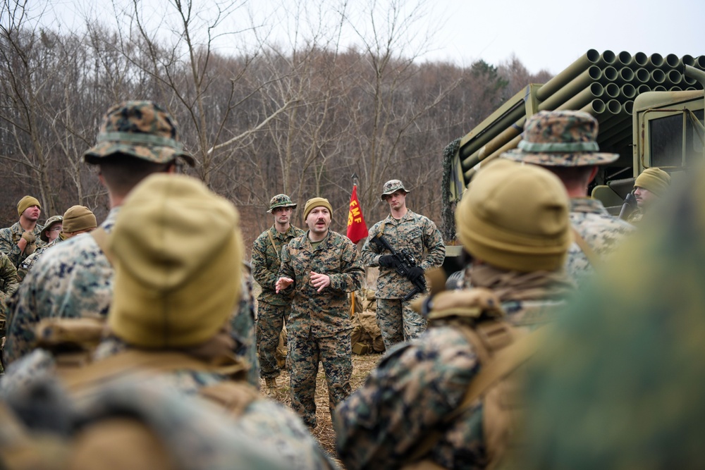 MWSS-171 Marines partner with 8th Security Forces Airmen for field training in South Korea