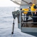 USS Ronald Reagan (CVN 76) Sailors test the torpedo countermeasure system