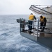 USS Ronald Reagan (CVN 76) Sailors test the torpedo countermeasure system