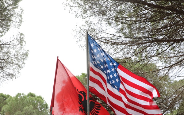 New Jersey, New York Guard complete OCS FLX with Albanian Cadets