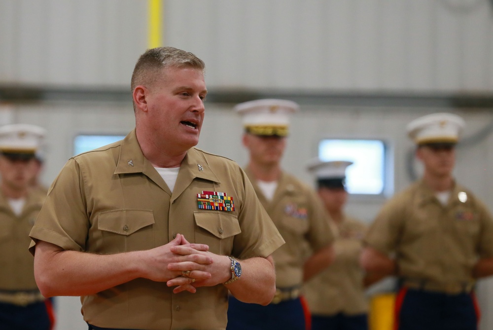 Headquarters and Service Battalion Change of Command and Retirement Ceremony