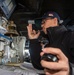 USS Ronald Reagan (CVN 76) commanding officer addresses crew over 1MC.