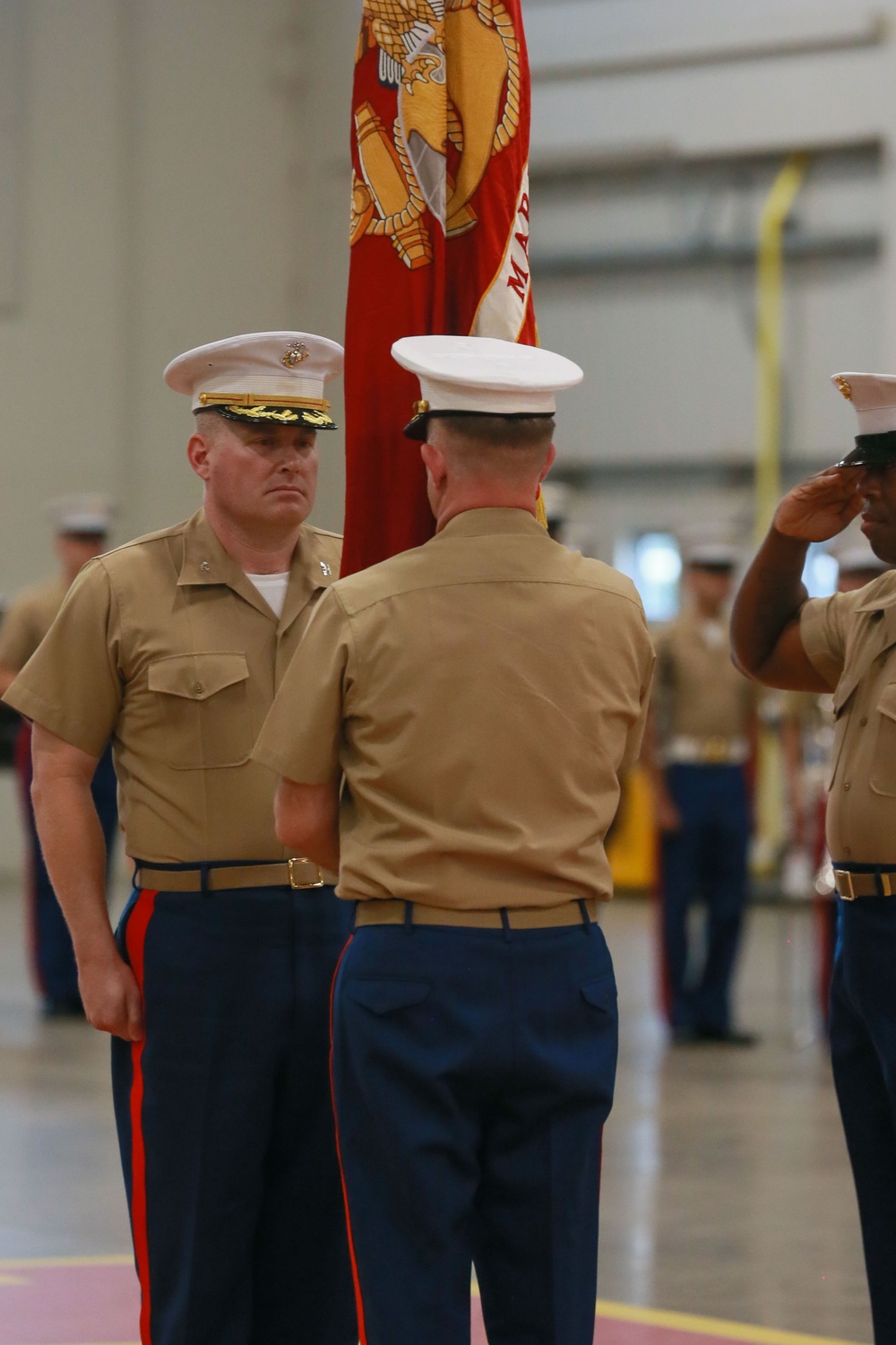 Headquarters and Service Battalion Change of Command and Retirement Ceremony