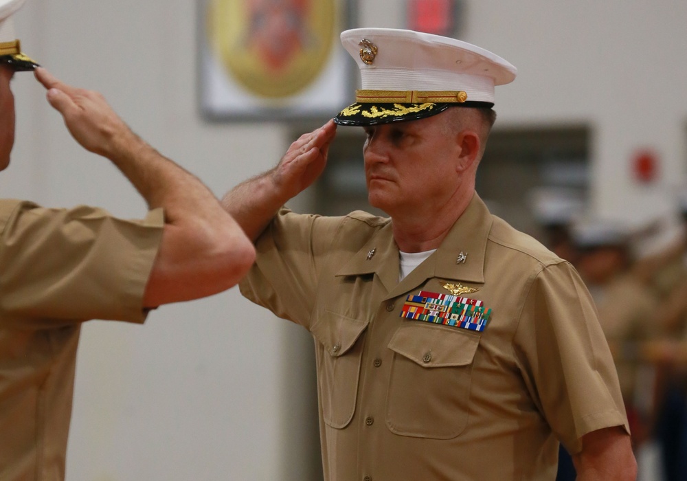 Headquarters and Service Battalion Change of Command and Retirement Ceremony