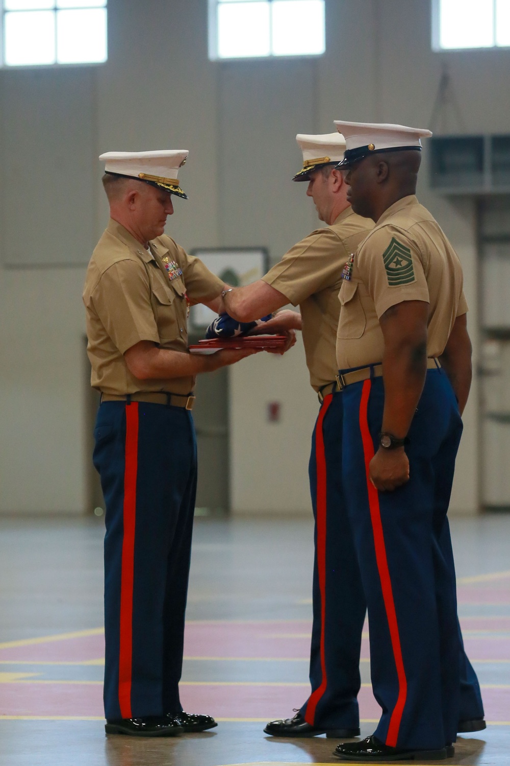 Headquarters and Service Battalion Change of Command and Retirement Ceremony