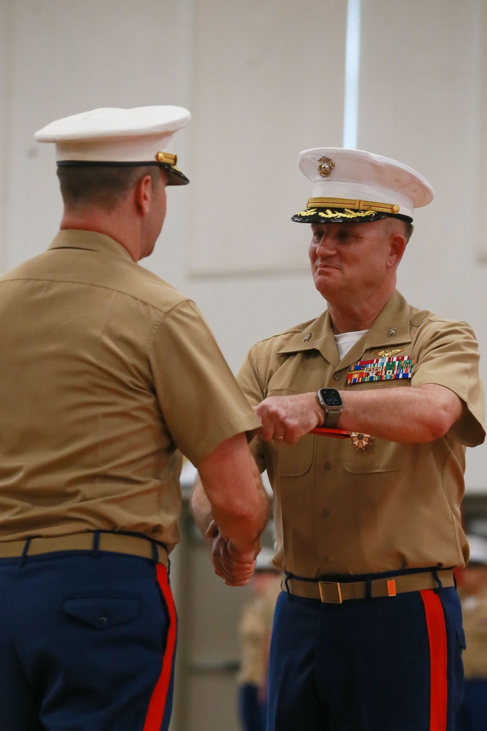 Headquarters and Service Battalion Change of Command and Retirement Ceremony