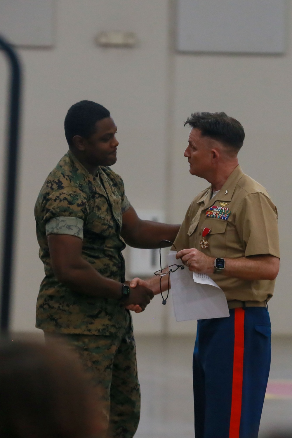 Headquarters and Service Battalion Change of Command and Retirement Ceremony