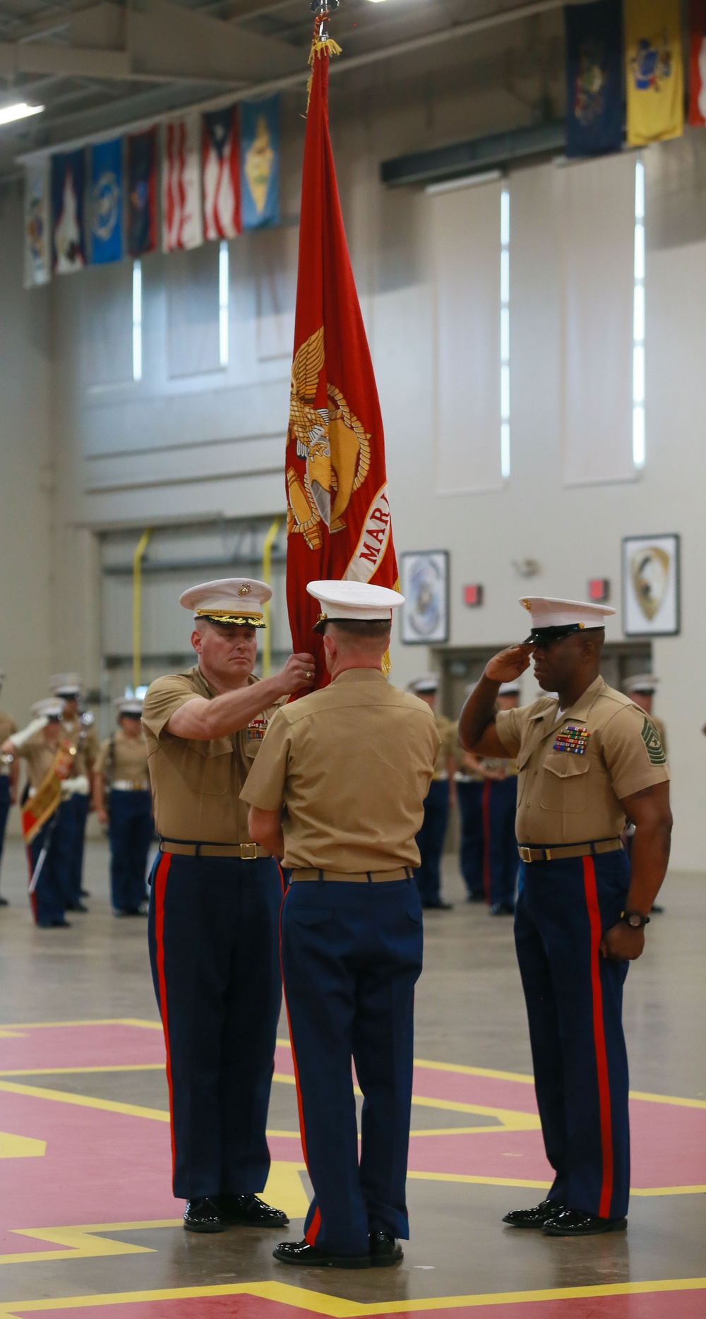 Headquarters and Service Battalion Change of Command and Retirement Ceremony