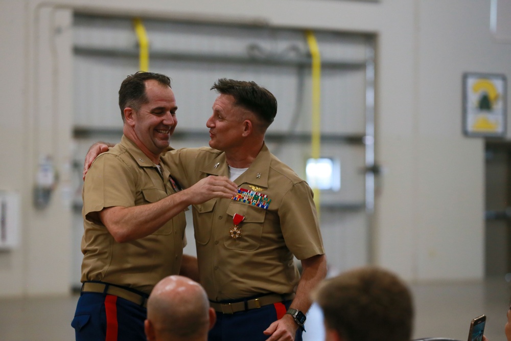 Headquarters and Service Battalion Change of Command and Retirement Ceremony