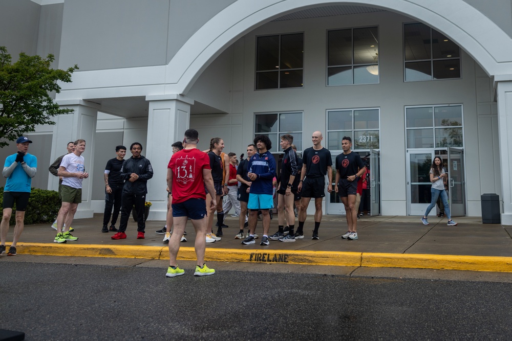 The 17th annual Marine Corps Historic Half Shakeout Run