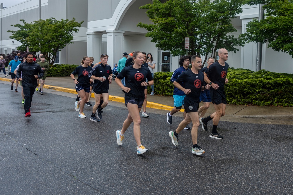 The 17th annual Marine Corps Historic Half Shakeout Run