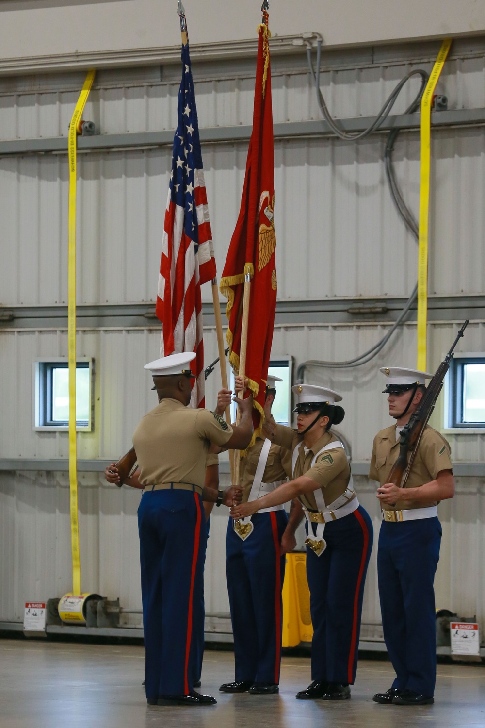 Headquarters and Service Battalion Change of Command and Retirement Ceremony