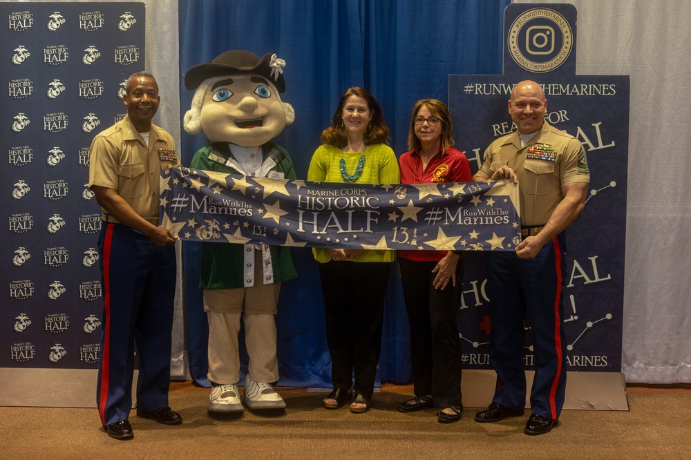 The 17th annual Marine Corps Historic Half Ribbon Ceremony