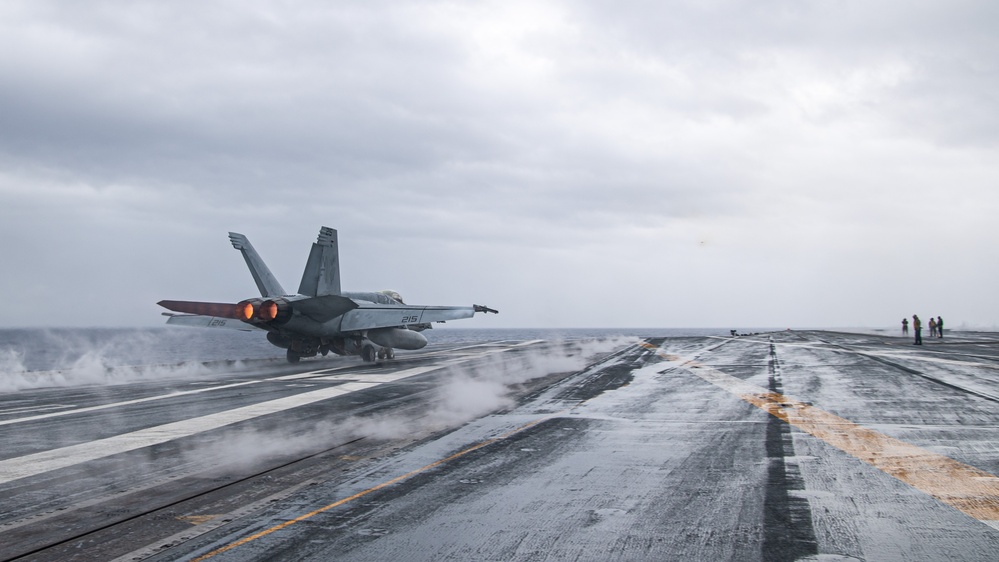 USS Ronald Reagan (CVN 76) conducts flight operations