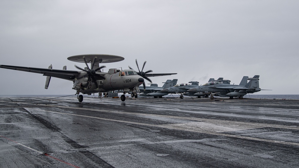 USS Ronald Reagan (CVN 76) conducts flight operations