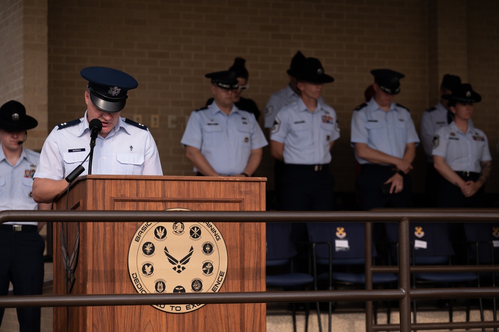 USAF Basic Military Training Graduation Ceremony --09May2024