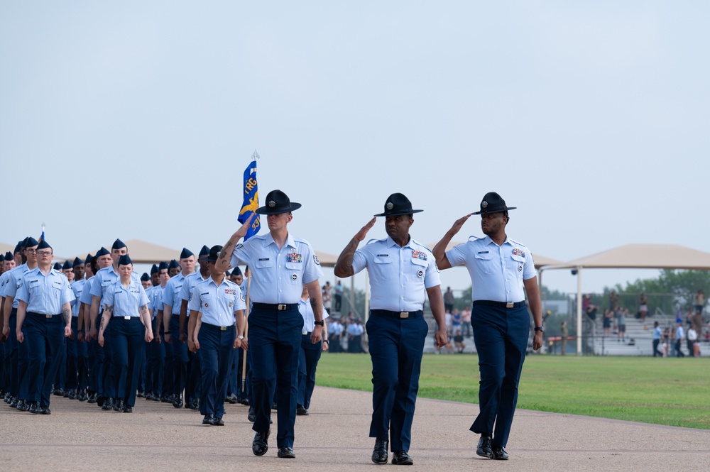 USAF Basic Military Training Graduation Ceremony --09May2024