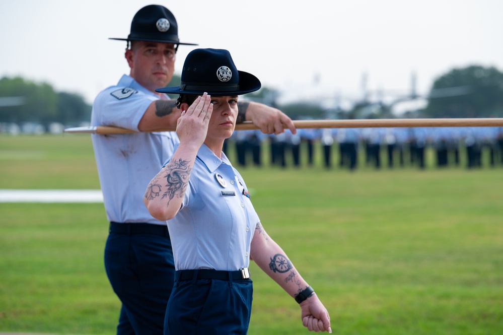 USAF Basic Military Training Graduation Ceremony --09May2024