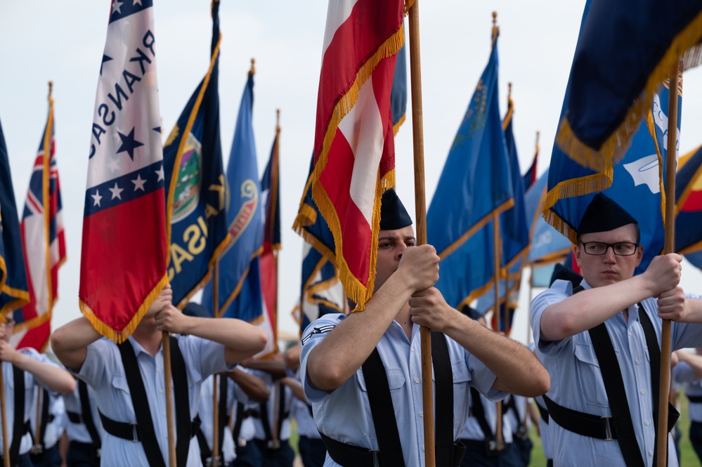 USAF Basic Military Training Graduation Ceremony --09May2024