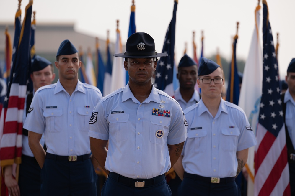 USAF Basic Military Training Graduation Ceremony --09May2024