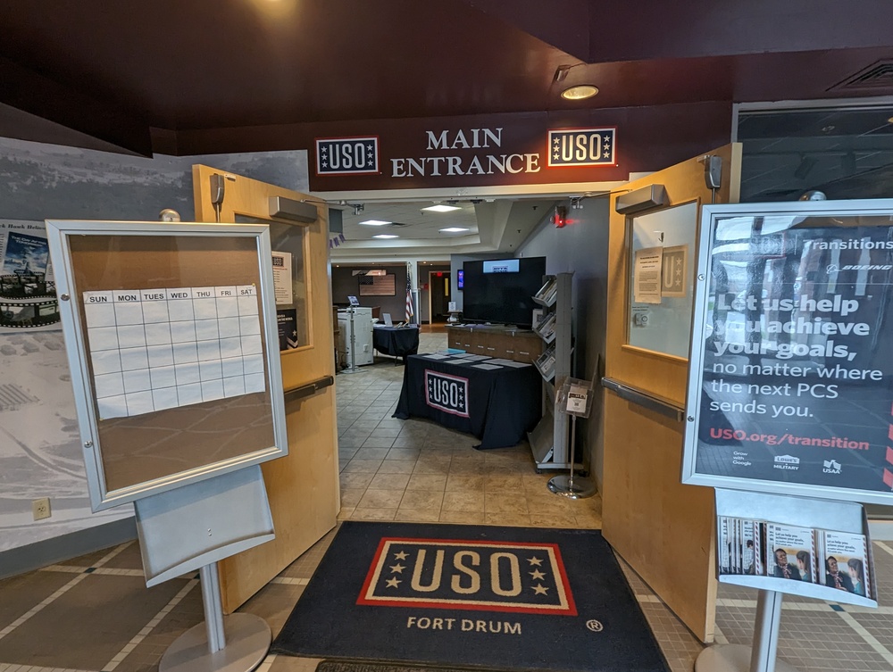 Fort Drum USO continues mission of support during facility renovation