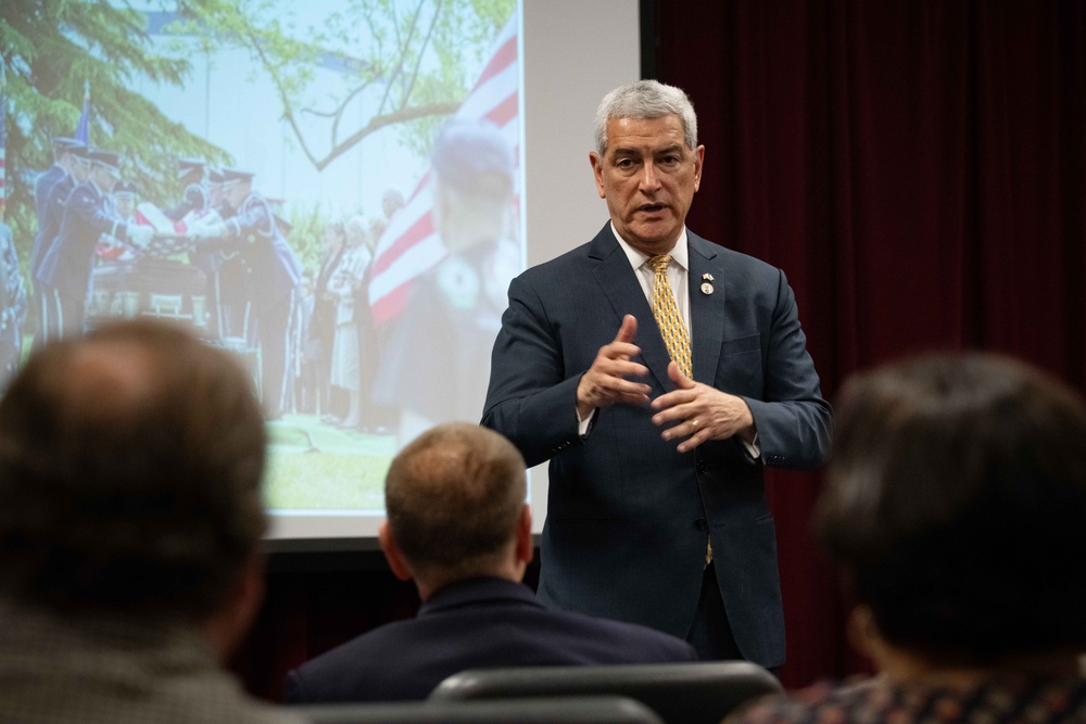DPAA Director speaks to AU students and AFCLC