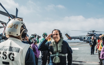 George Washington, Brazilian Navy Conduct Bilateral Exercise