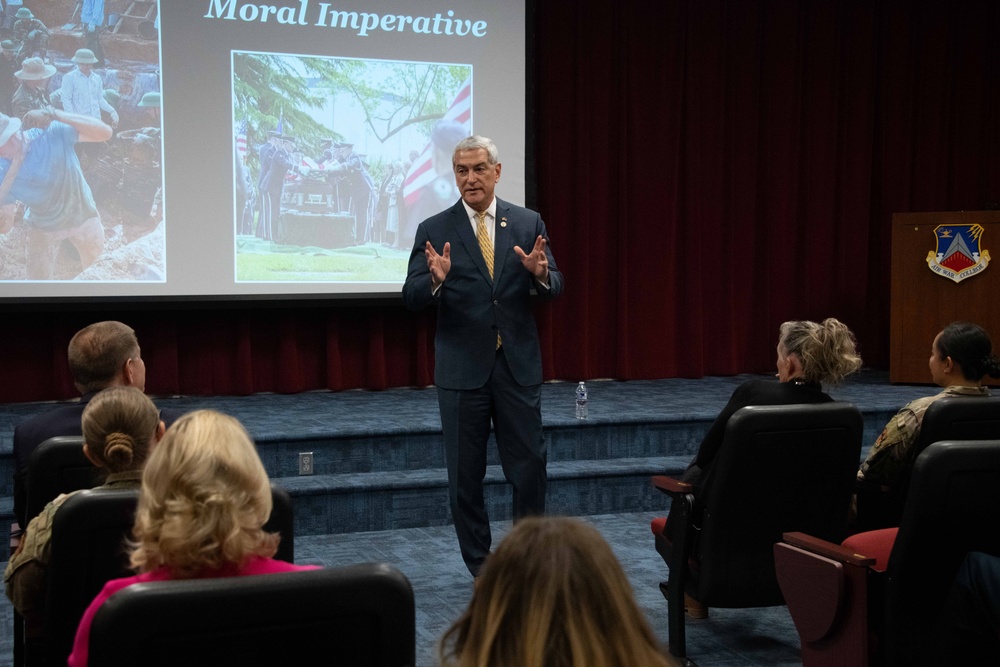 DPAA Director speaks to AU students and AFCLC