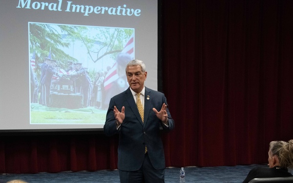 DPAA Director speaks to AU students and AFCLC