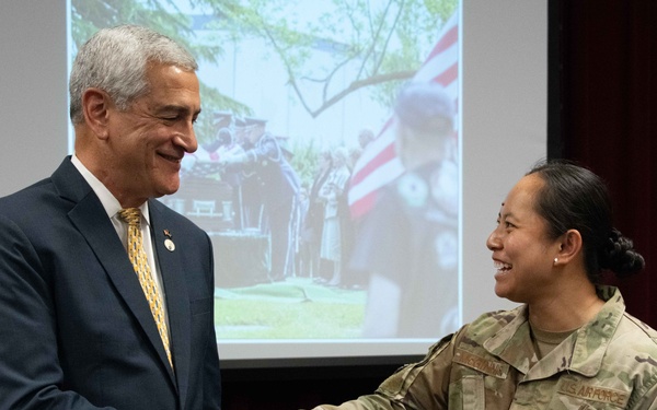 DPAA Director speaks to AU students and AFCLC