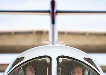 Last T-1 Pilot Instructor Training Flight at JBSA-Randolph