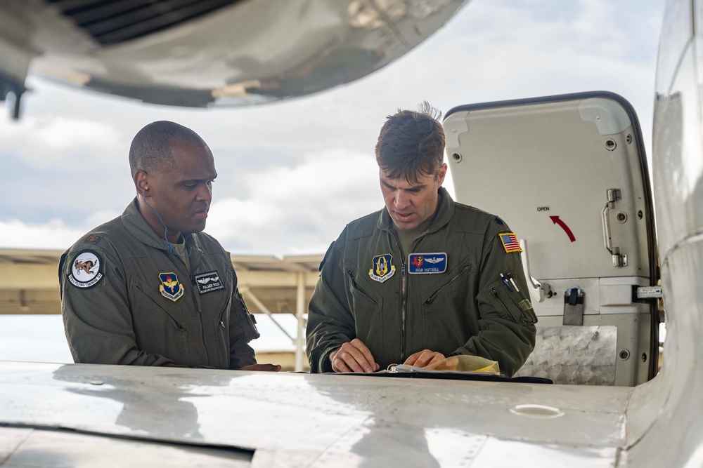 Last T-1 Pilot Instructor Training Flight at JBSA-Randolph