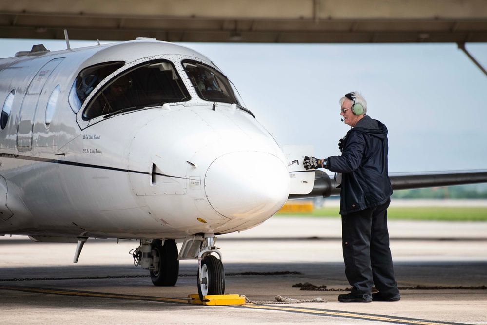 Last T-1 Pilot Instructor Training Flight at JBSA-Randolph