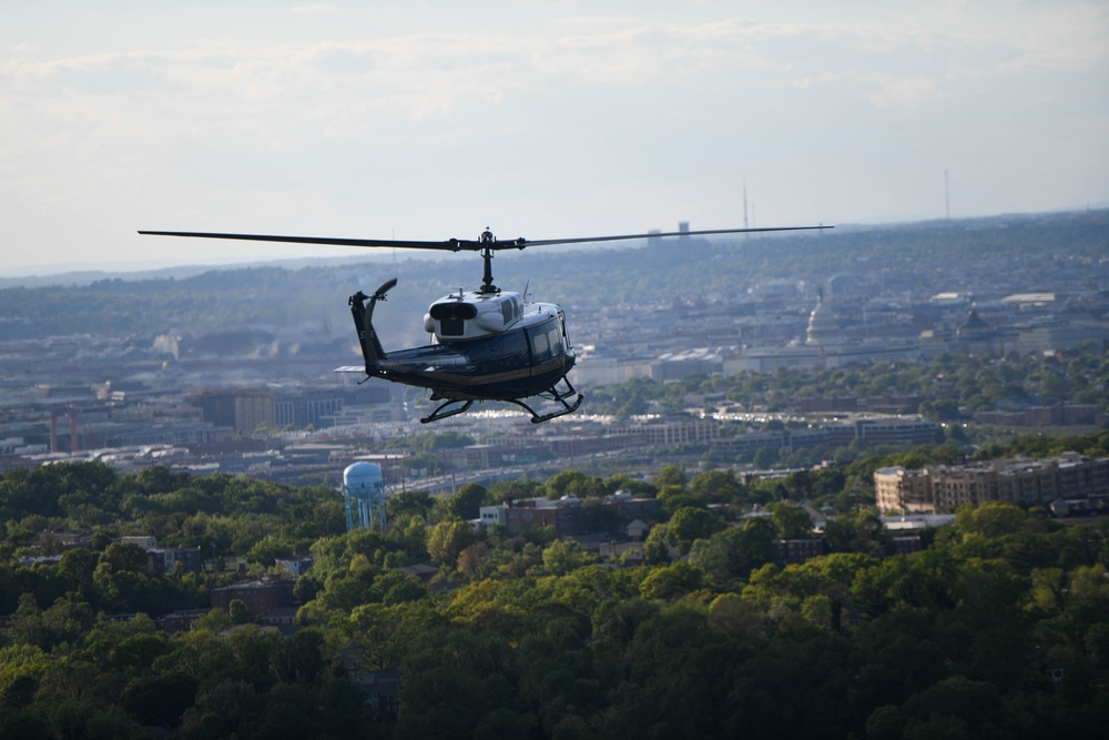 1st Helicopter Squadron showcases airpower for Washington Nationals’ Military Appreciation Day