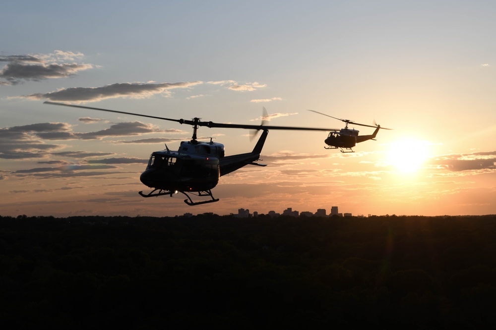 1st Helicopter Squadron showcases airpower for Washington Nationals’ Military Appreciation Day