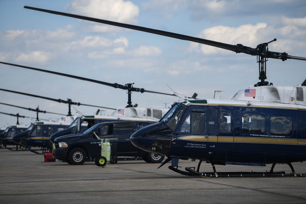 1st Helicopter Squadron showcases airpower for Washington Nationals’ Military Appreciation Day