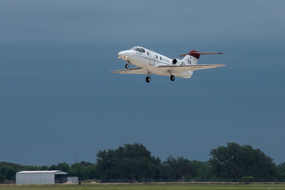 Last T-1 Pilot Instructor Training Flight at JBSA-Randolph