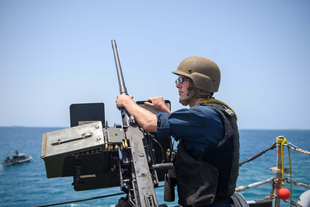 USS Laboon (DDG 58) Conducts a Sea and Anchor Evolution in the U.S. 5th Fleet Area of Operations