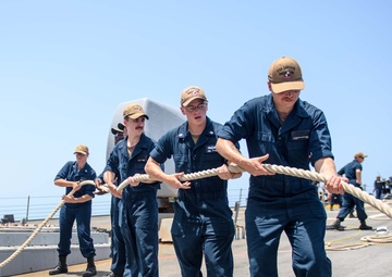 USS Laboon (DDG 58) Conducts a Sea and Anchor Evolution in the U.S. 5th Fleet Area of Operations