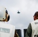 A Brazilian A-4 Skyhawk Conducts a Wave-off Over the George Washington