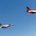 X-62A VISTA flies over Edwards AFB