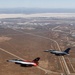 X-62A VISTA flies over Edwards AFB