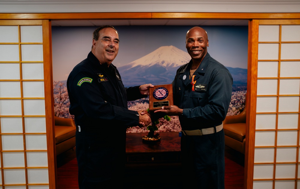 Brazilian Admiral and CSG-10 Admiral Exchange Gifts