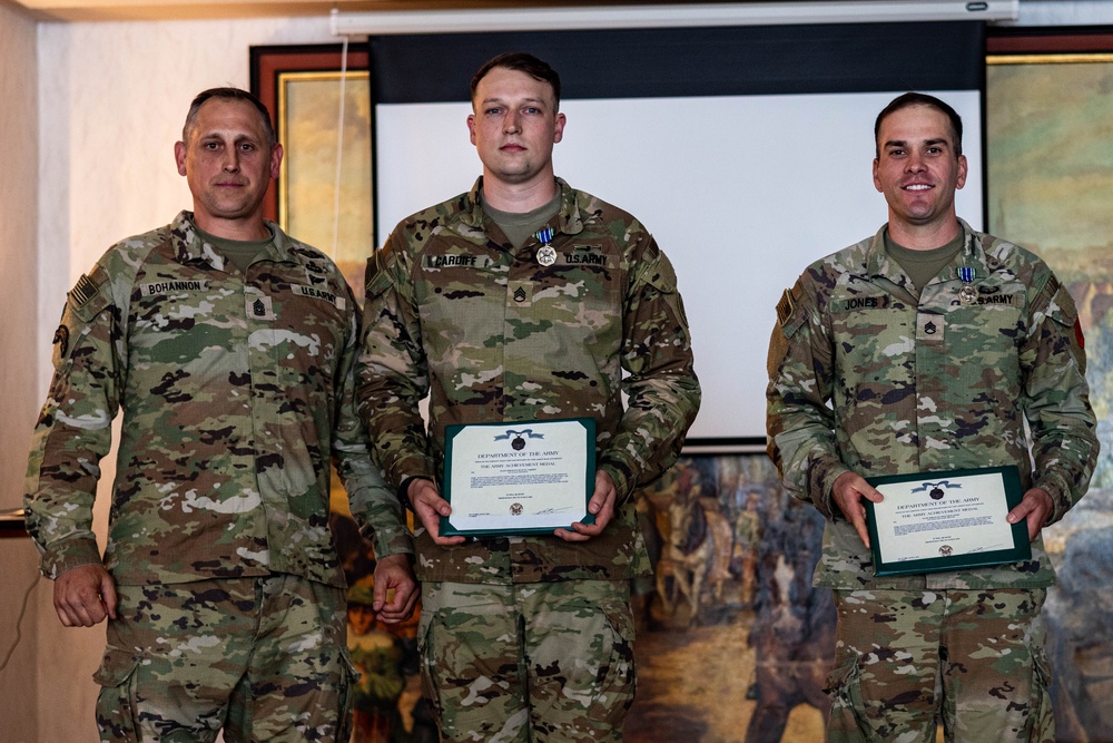 V Corps Best Squad Competition Award Ceremony