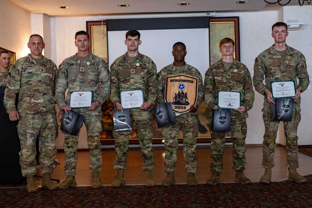 V Corps Best Squad Competition Award Ceremony