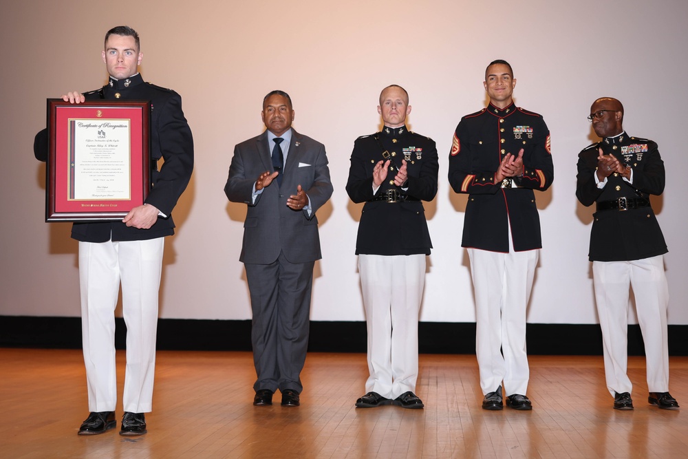 Officers graduate with Alpha Company, TBS