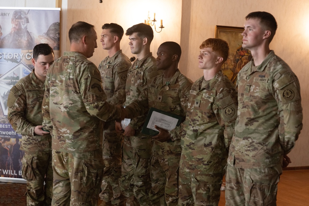 V Corps Best Squad Competition Awards Ceremony