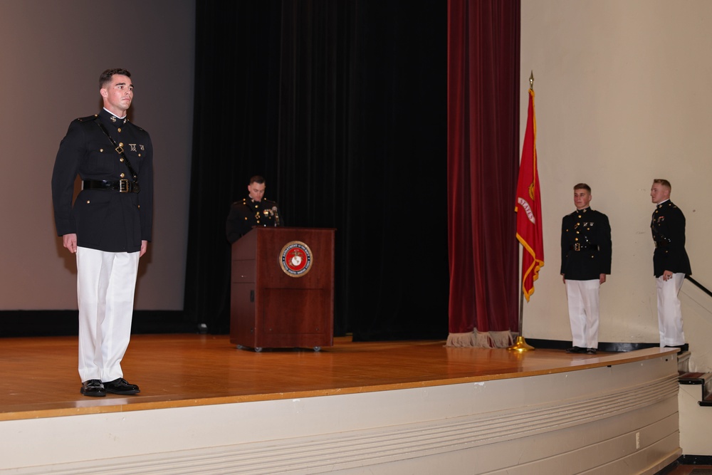 Officers graduate with Alpha Company, TBS