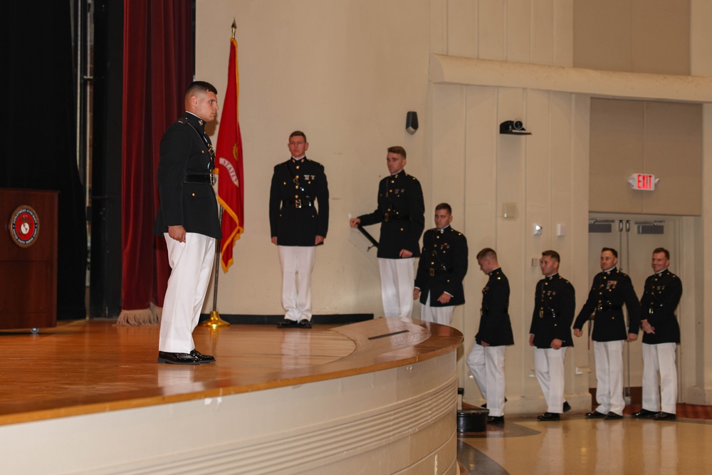 Officers graduate with Alpha Company, TBS