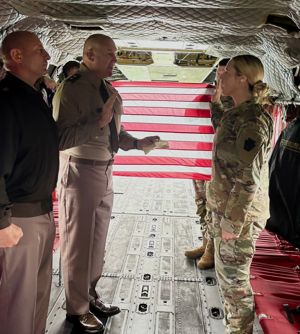 Reenlistment in the sky